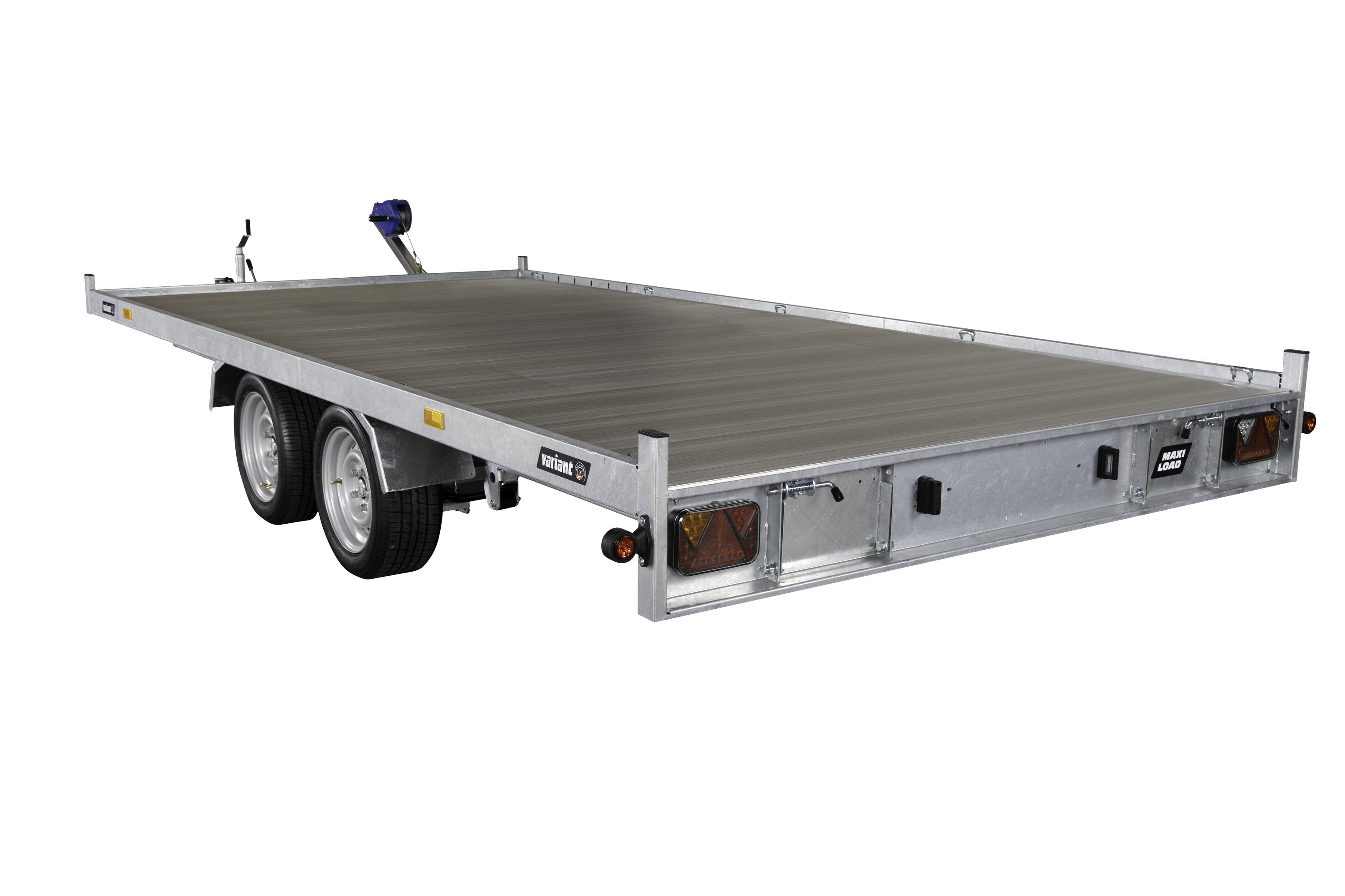 Variant 3521 L4 Ladtrailer | Aluminium | Ladmål 420 x 204 x 4 cm | 3500 kg