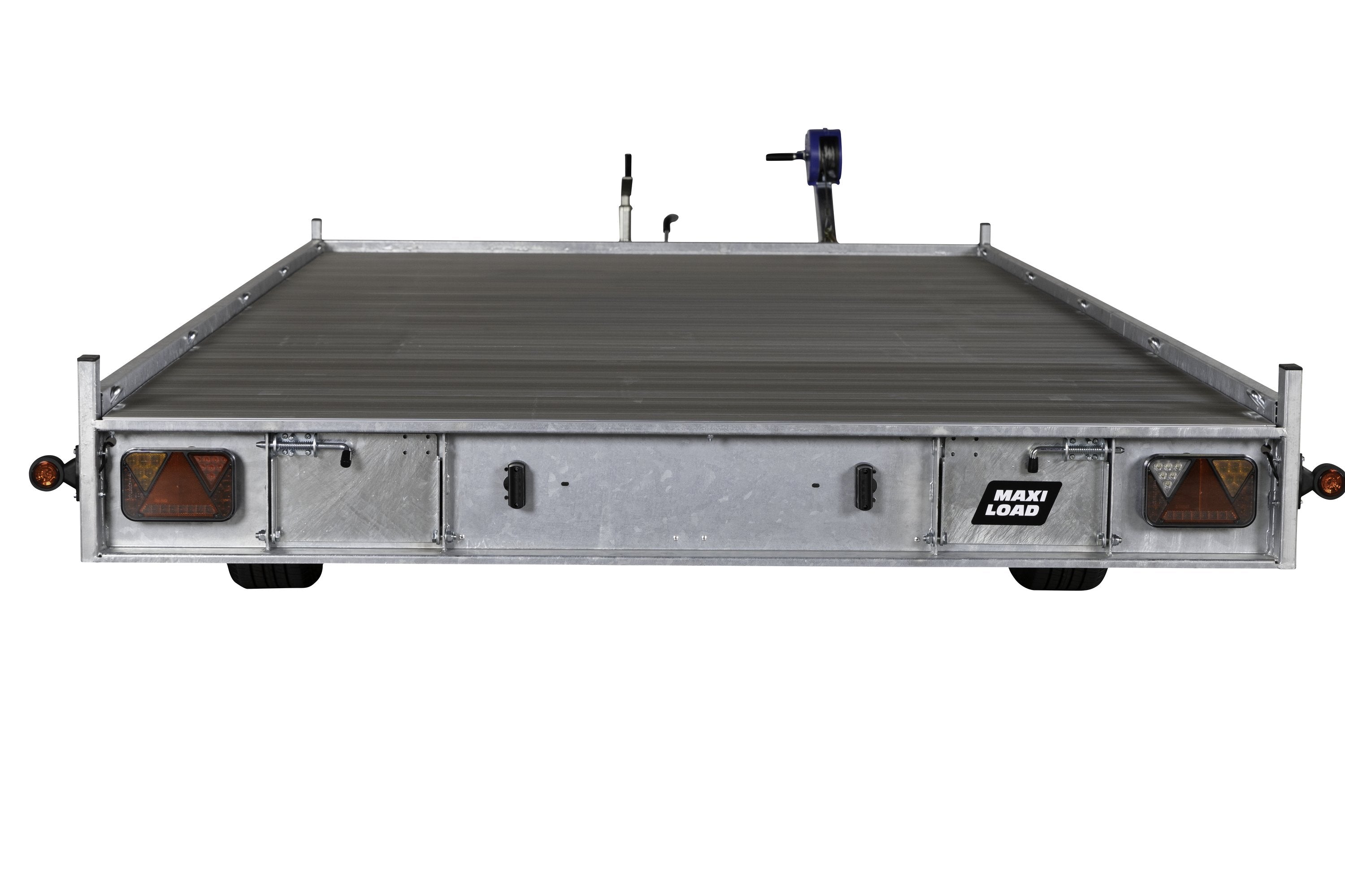 Variant 3521 L4 Ladtrailer | Aluminium | Ladmål 420 x 204 x 4 cm | 3500 kg