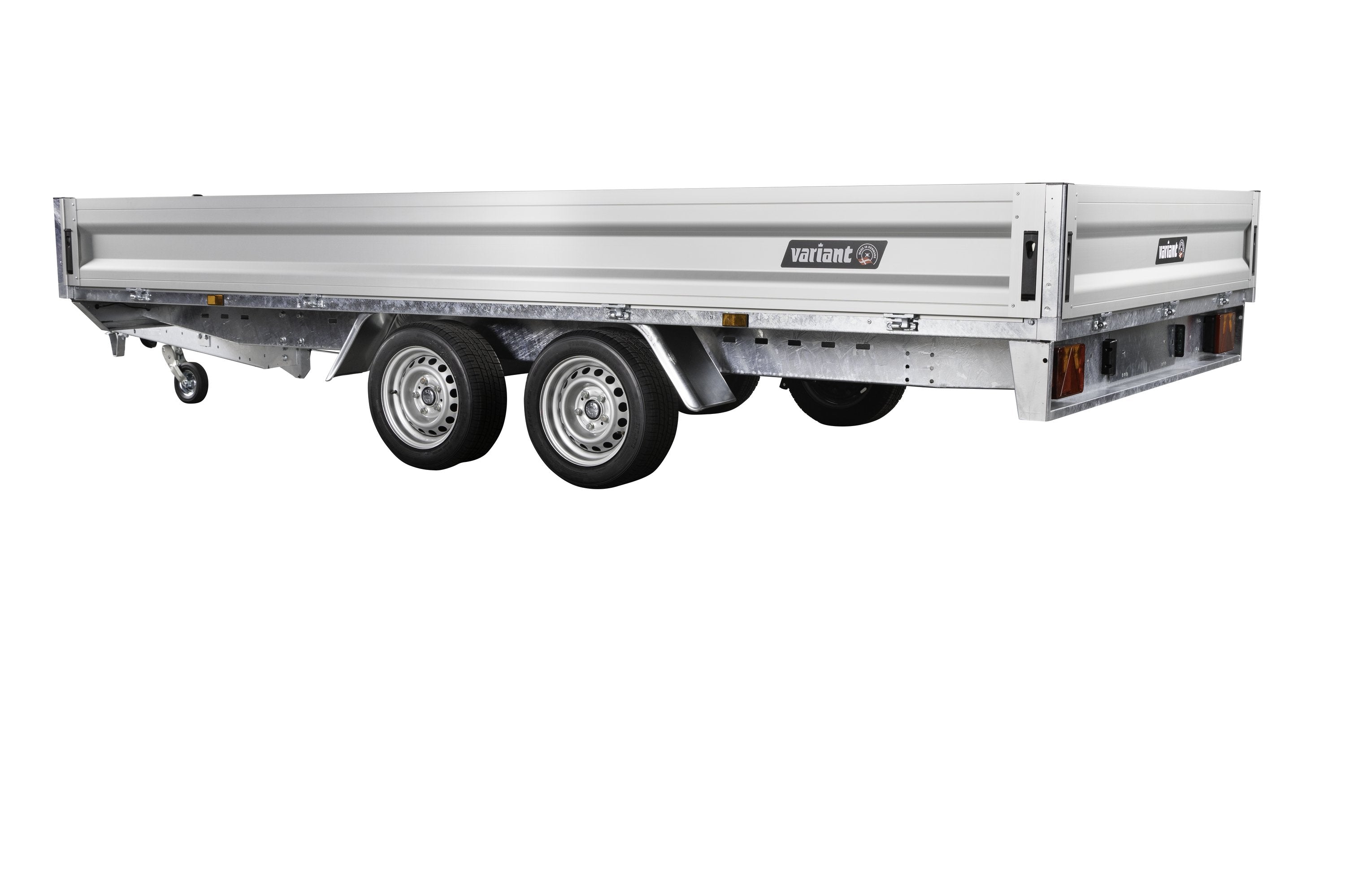 Variant 3521 P4 Trailer | Aluminium | Ladmål 415 x 205 x 35 cm | 3500 kg