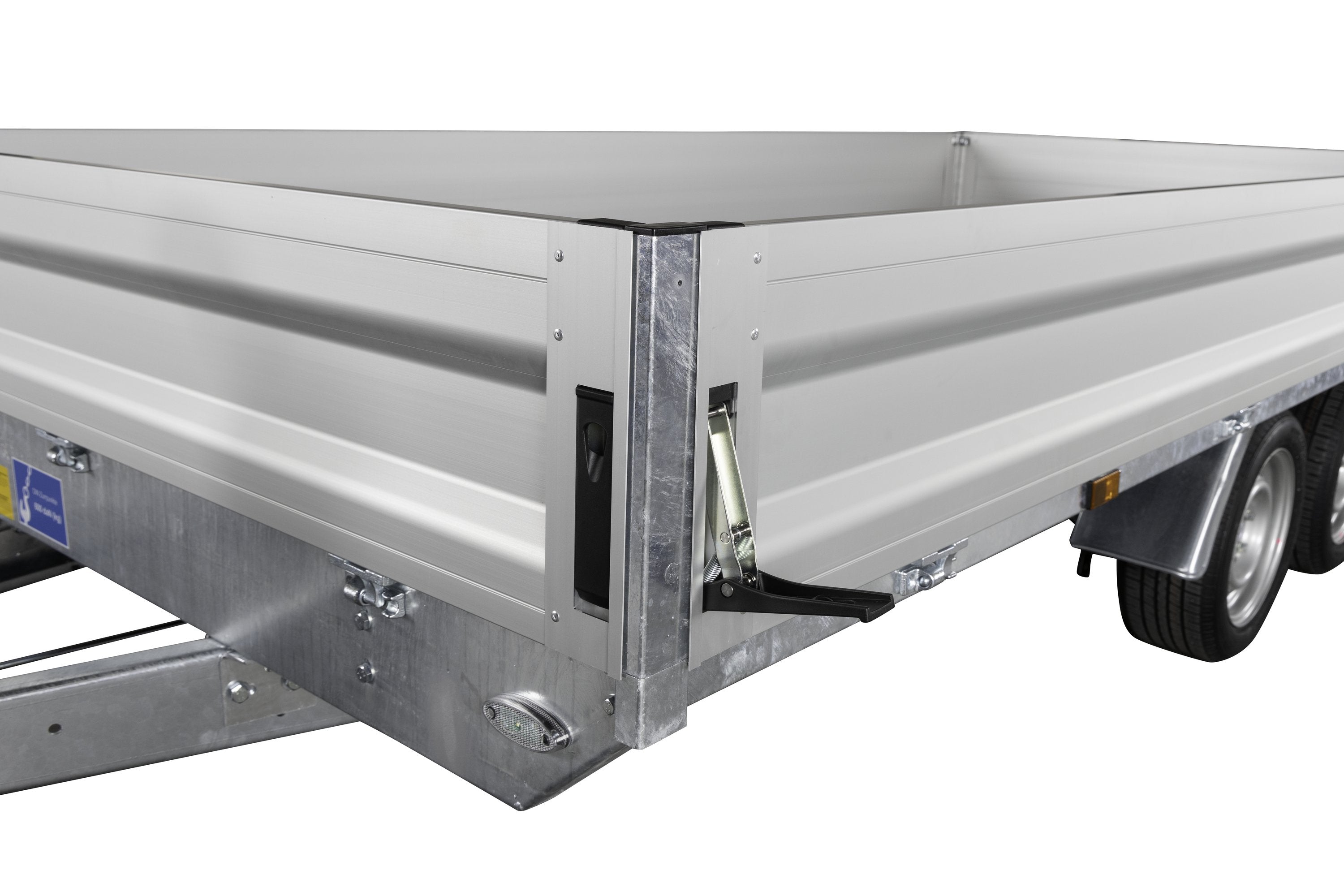 Variant 3521 P4 Trailer | Aluminium | Ladmål 415 x 205 x 35 cm | 3500 kg