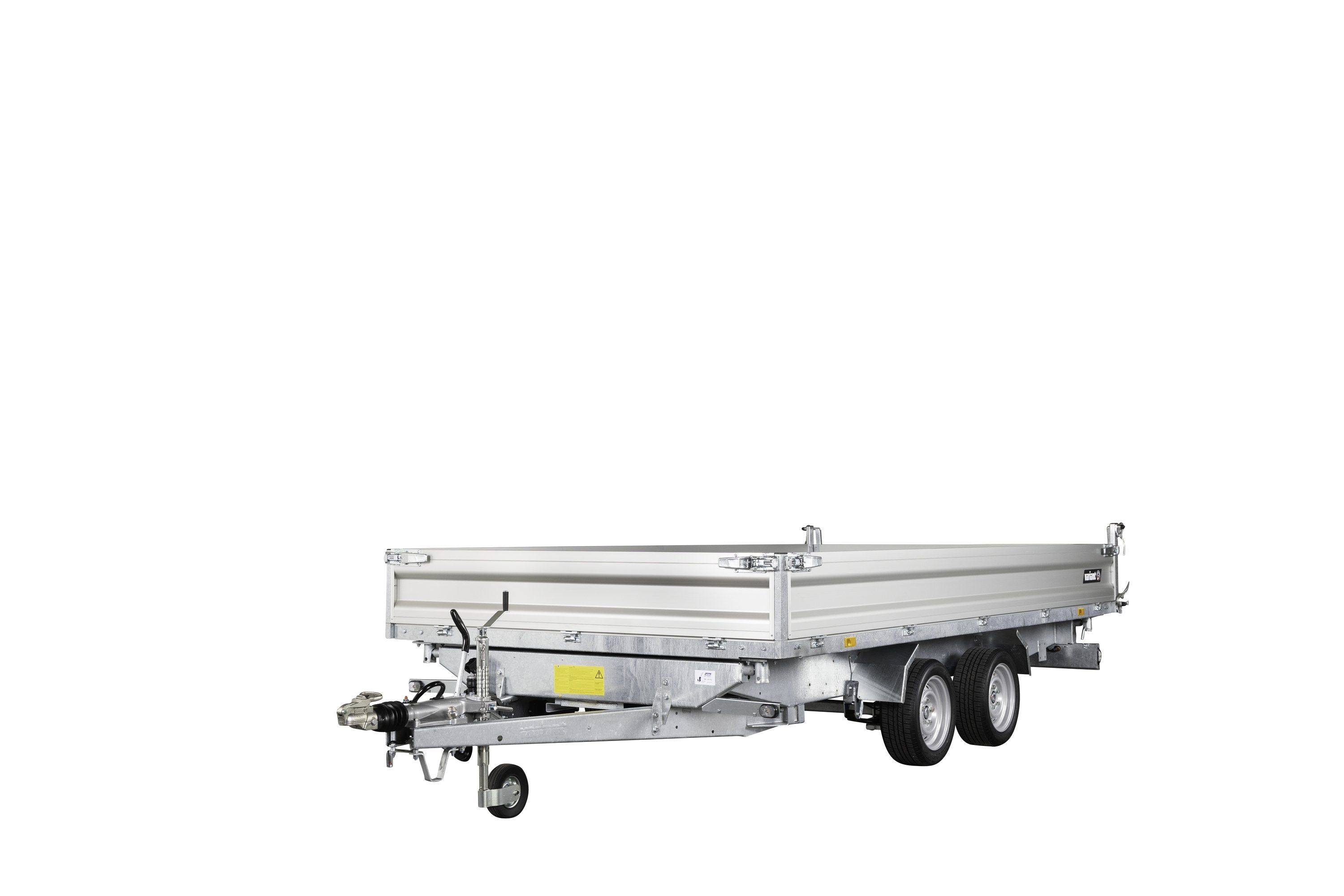 Variant 3521 TB Tiptrailer | Aluminium/Stål | Ladmål 414 x 210 x 35 cm | 3500 kg