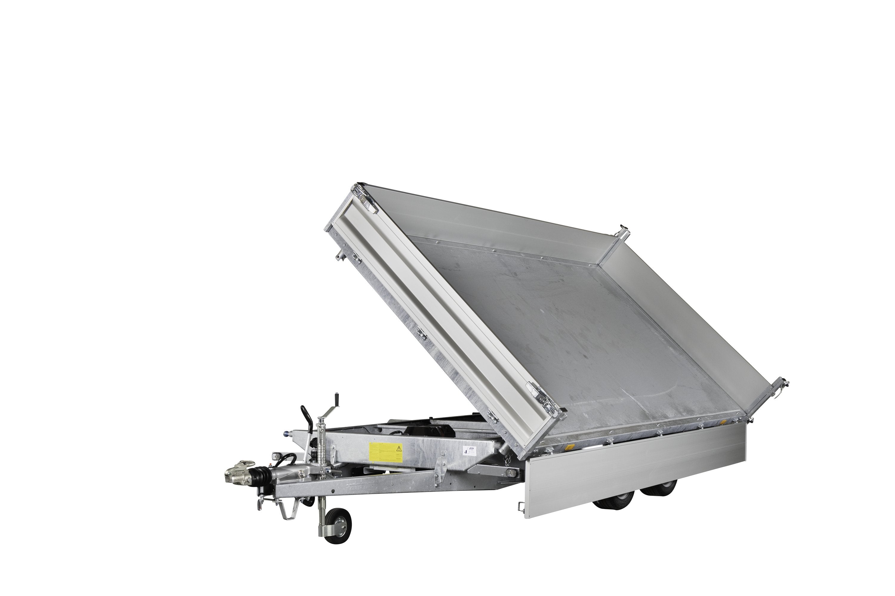 Variant 3521 TB Tiptrailer | Aluminium/Stål | Ladmål 414 x 210 x 35 cm | 3500 kg