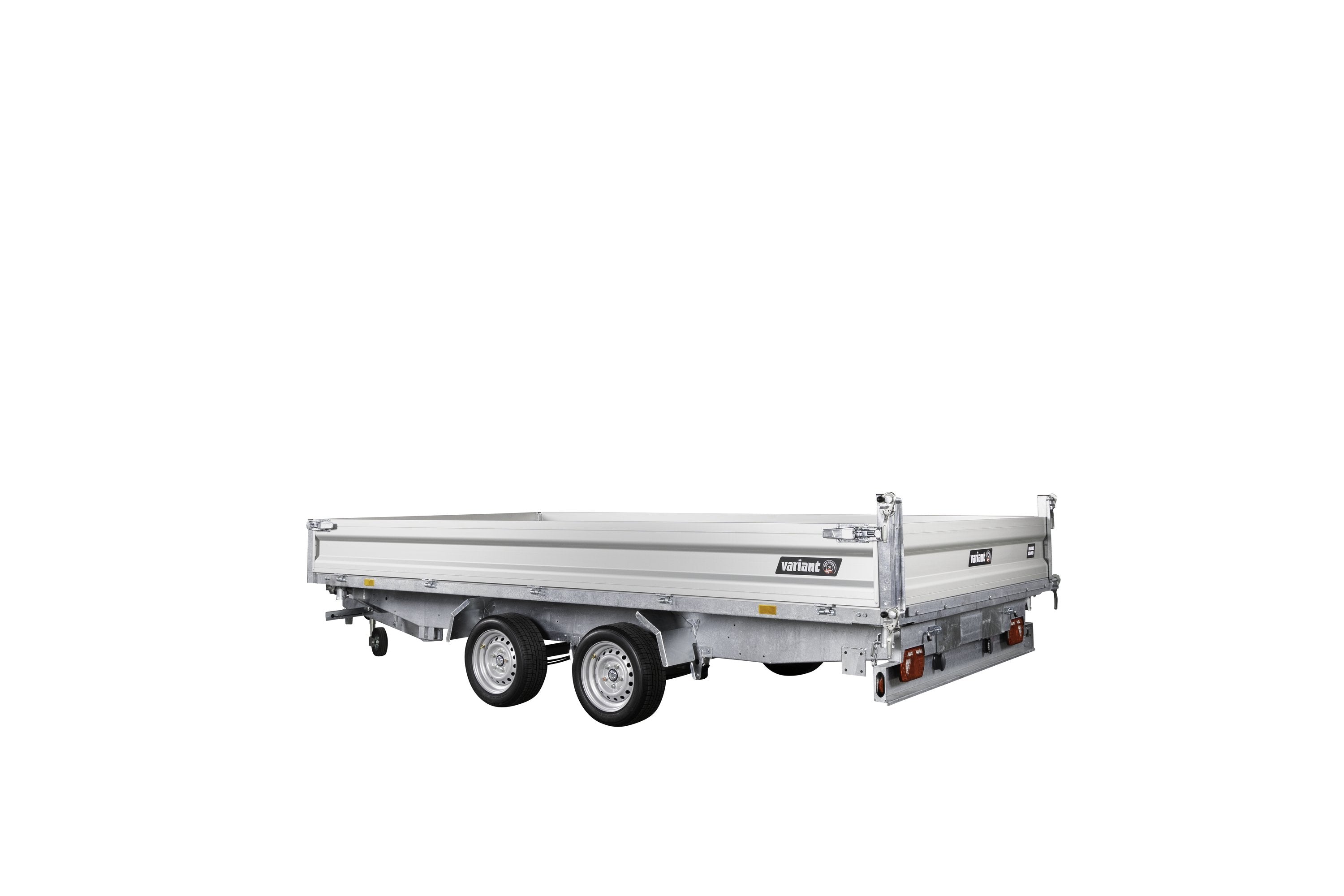 Variant 3521 TB Tiptrailer | Aluminium/Stål | Ladmål 414 x 210 x 35 cm | 3500 kg