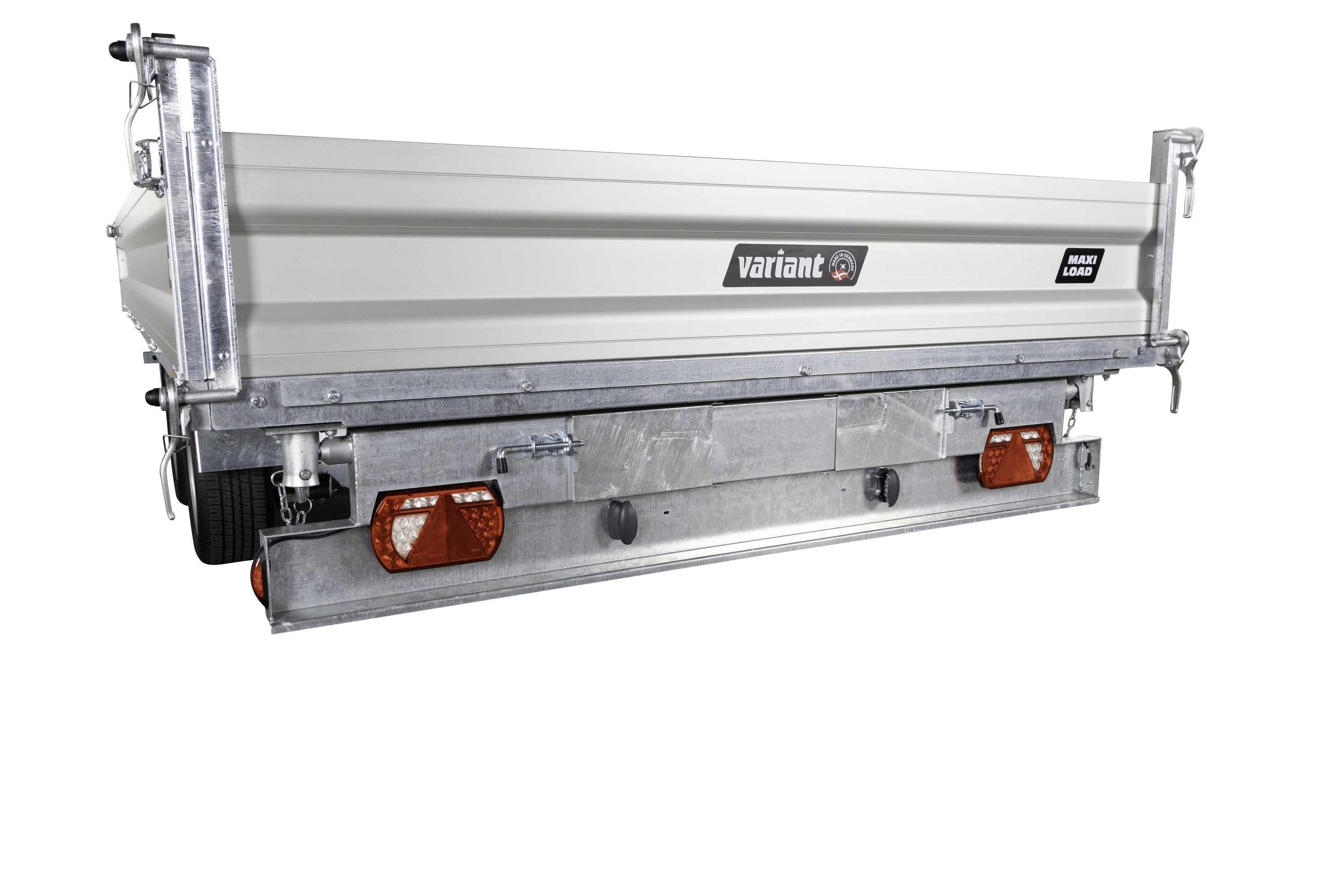 Variant 3521 TB Tiptrailer | Aluminium/Stål | Ladmål 414 x 210 x 35 cm | 3500 kg