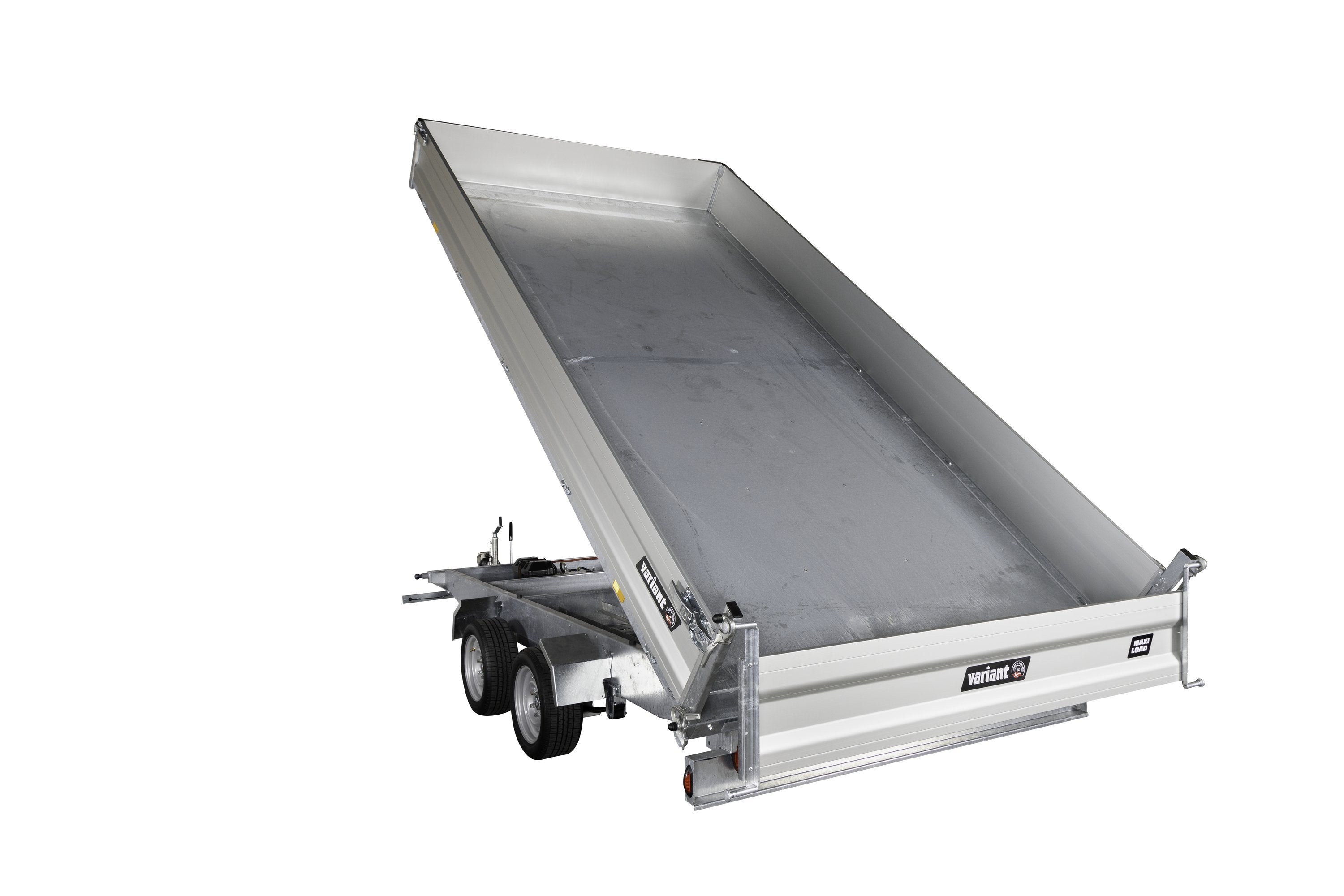 Variant 3521 TB Tiptrailer | Aluminium/Stål | Ladmål 414 x 210 x 35 cm | 3500 kg
