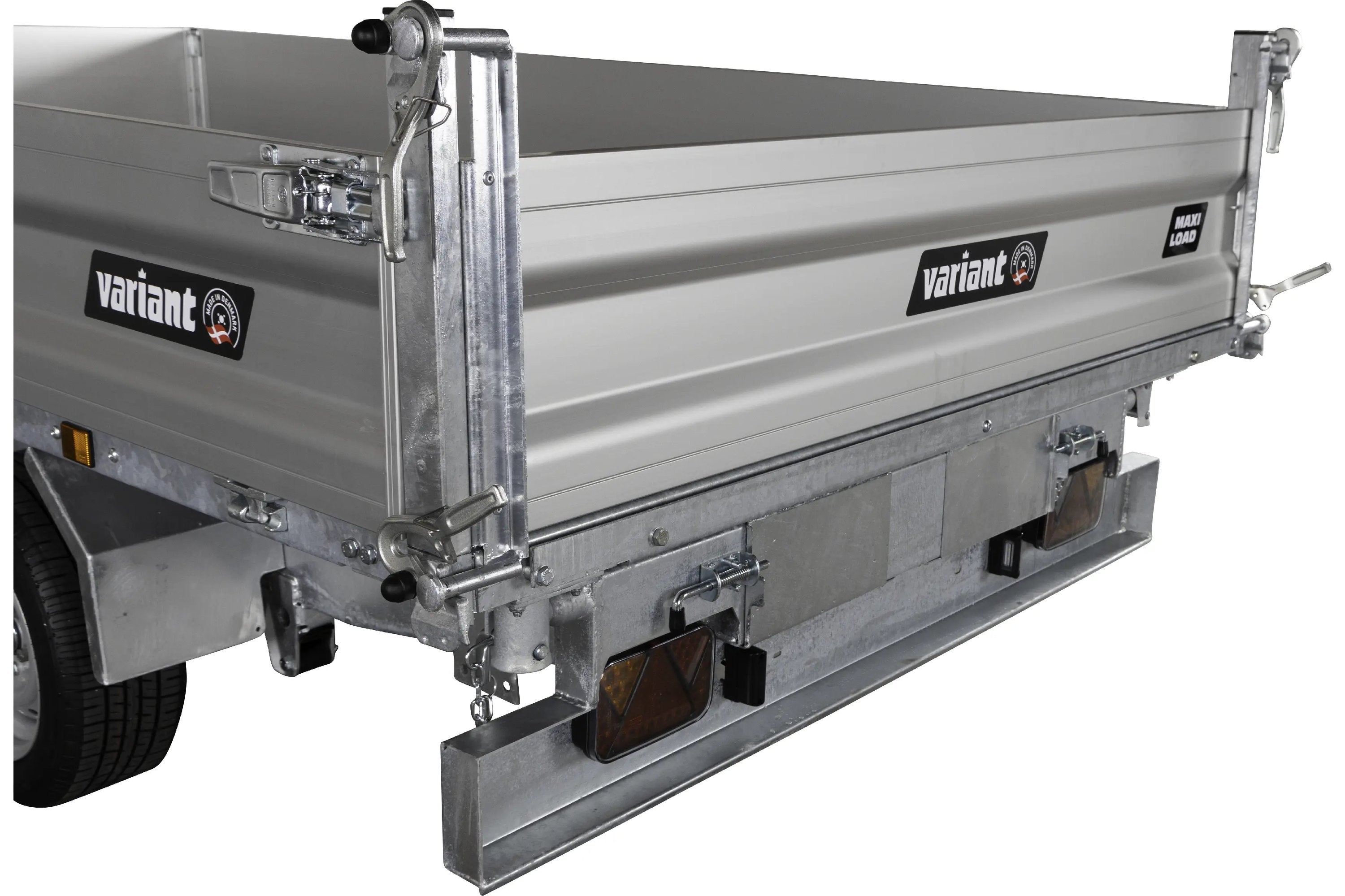 Variant 3521 TB Tiptrailer | Aluminium/Stål | Ladmål 414 x 210 x 35 cm | 3500 kg