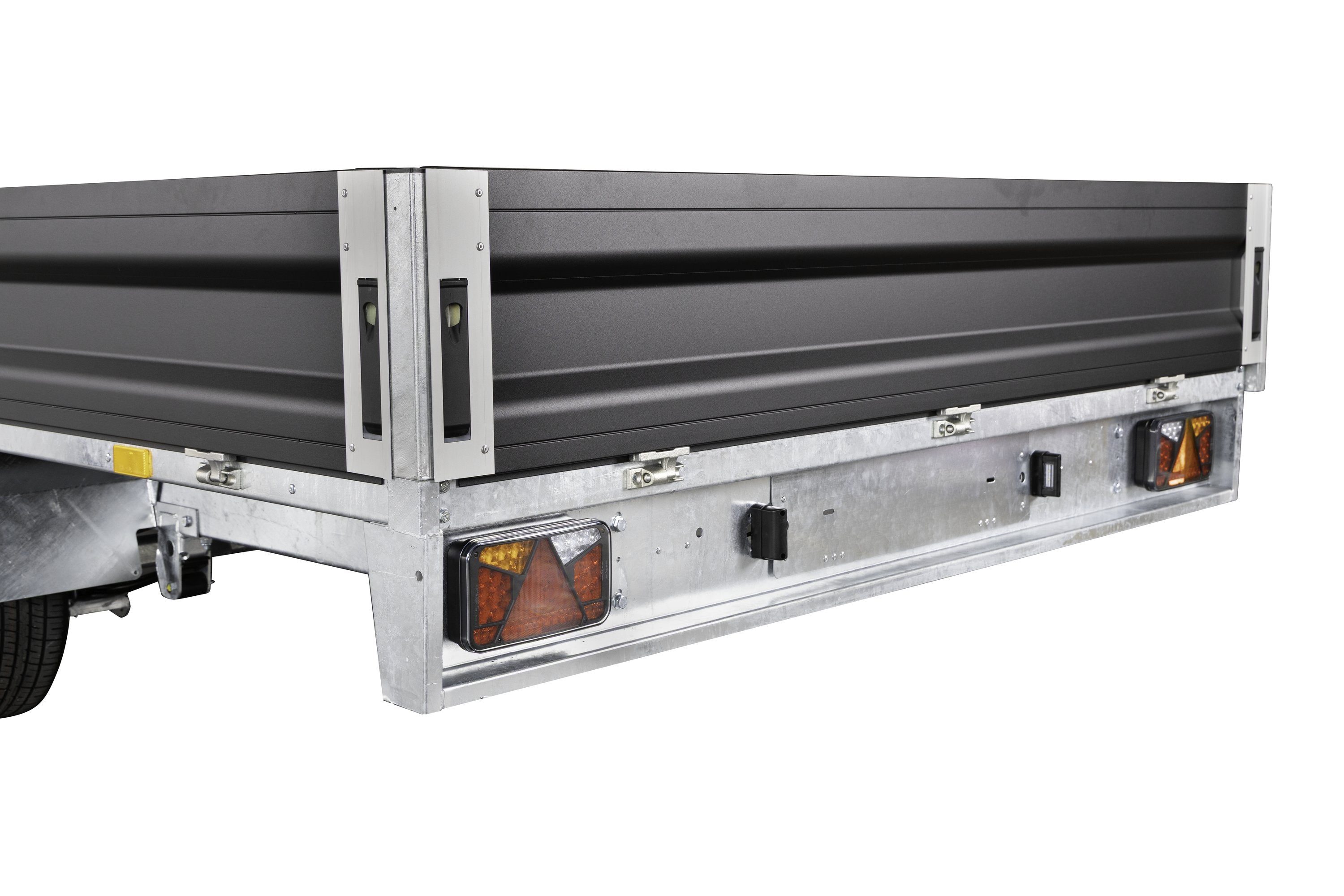 Variant 3521 X4 Trailer | Aluminium | Ladmål 414 x 204 x 35 cm | 3500 kg