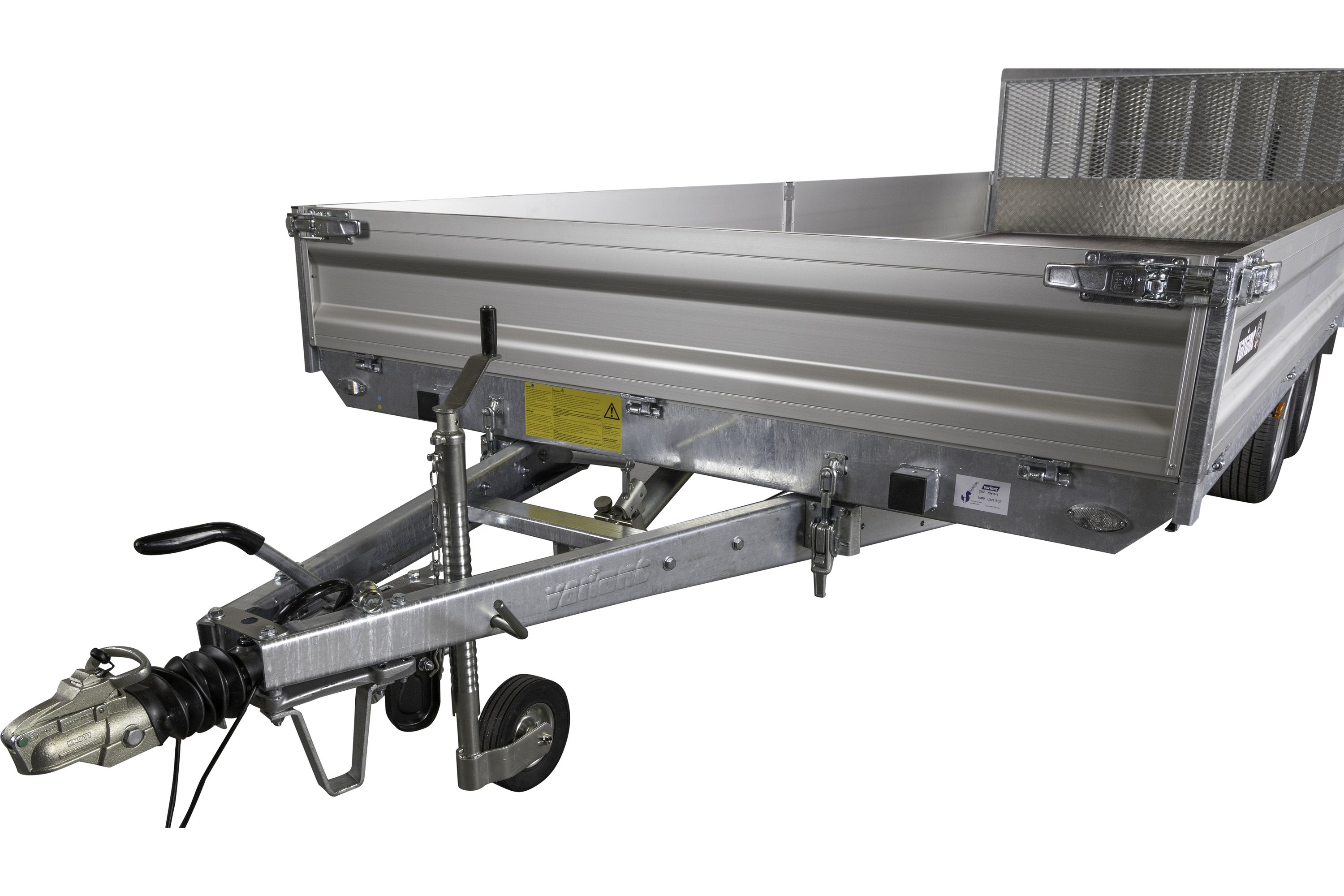 3552 UX | Aluminium | Ladmål 520 x 210 x 35 cm | 3500 kg