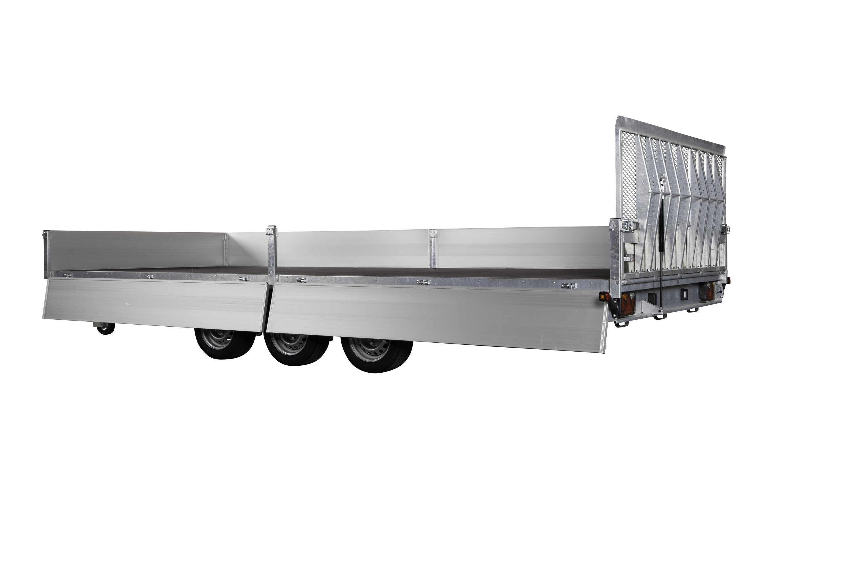 Variant 3553 UX Uni trailer | Aluminium | Ladmål 520 x 210 x 35 cm | 3500 kg
