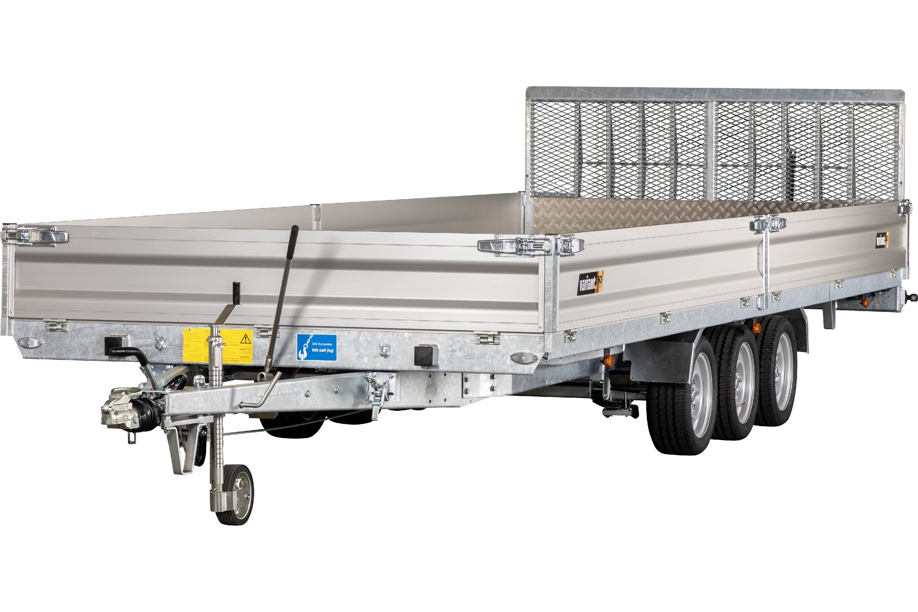 Variant 3563 UX Uni trailer | Aluminium | Ladmål 620 x 210 x 35 cm | 3500 kg