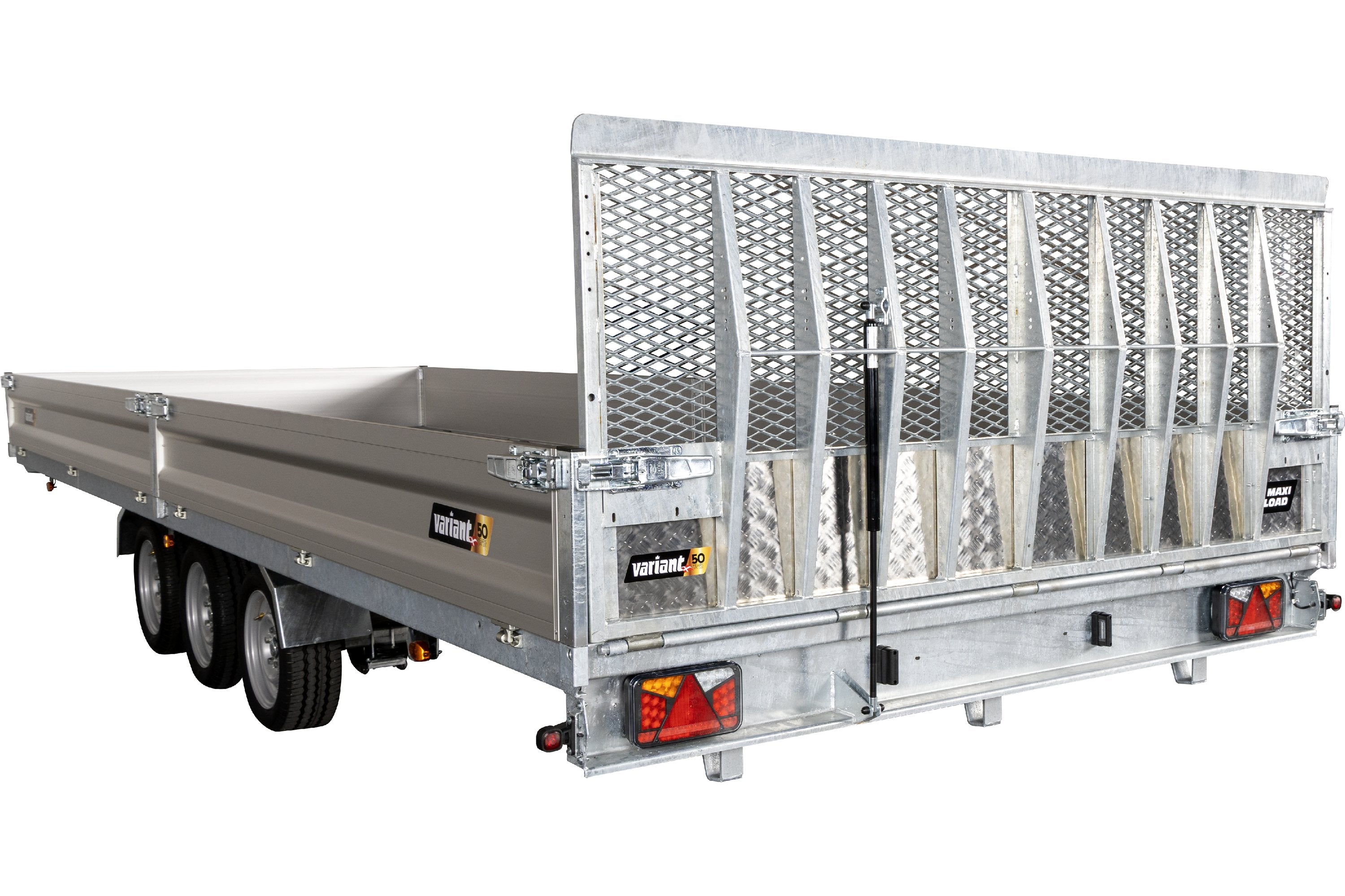 Variant 3563 UX Uni trailer | Aluminium | Ladmål 620 x 210 x 35 cm | 3500 kg
