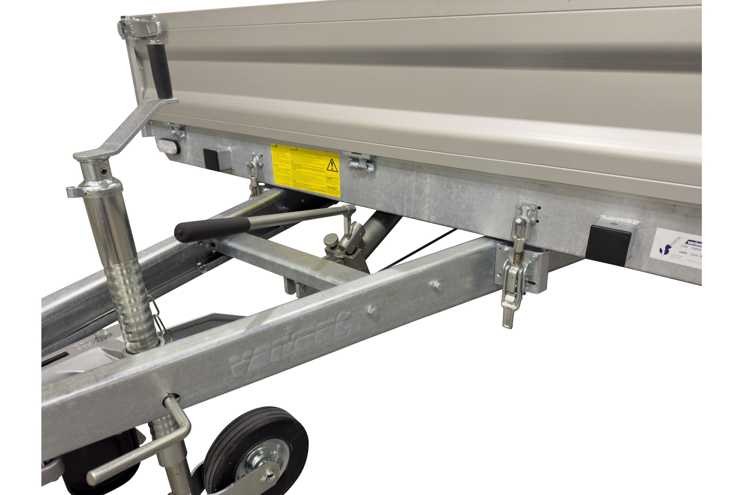 Variant 3563 UX Uni trailer | Aluminium | Ladmål 620 x 210 x 35 cm | 3500 kg