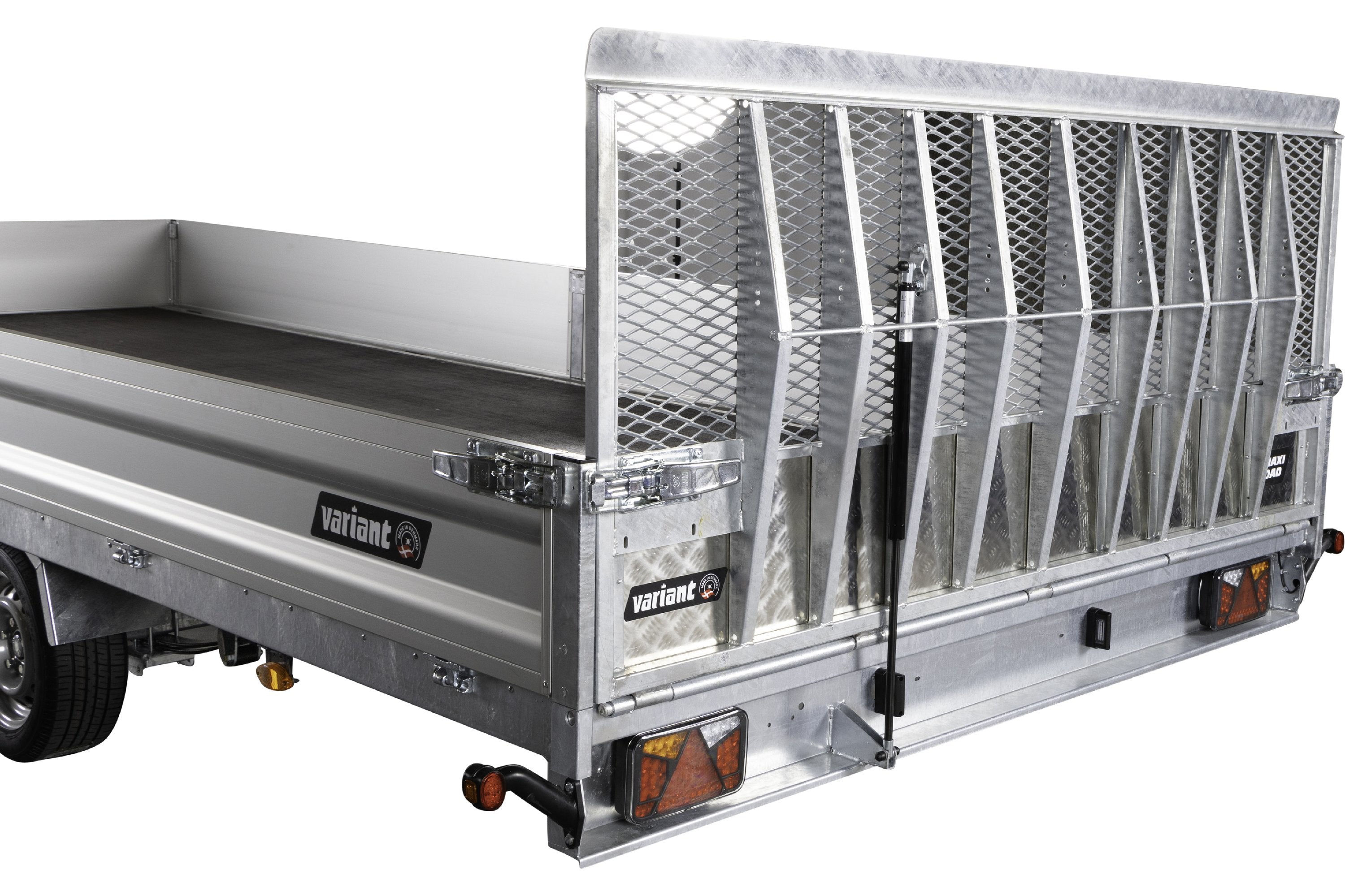Variant 3563 UX Uni trailer | Aluminium | Ladmål 620 x 210 x 35 cm | 3500 kg