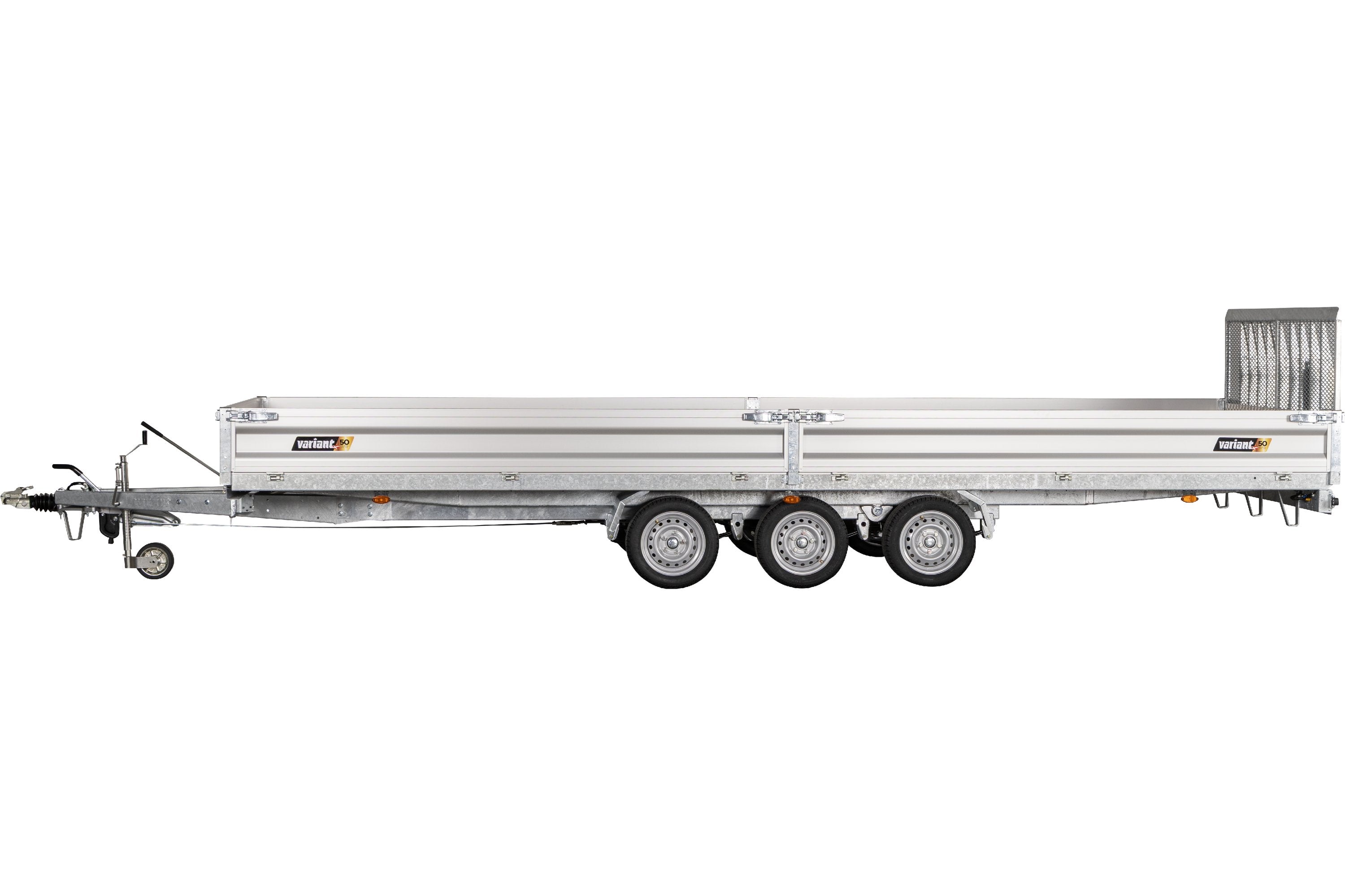 Variant 3563 UX Uni trailer | Aluminium | Ladmål 620 x 210 x 35 cm | 3500 kg