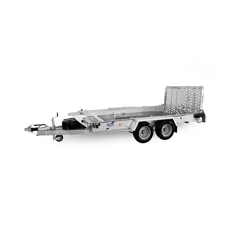 Ifor Williams GH126BT Maskintrailer | Stål | 2 aksler | 3500 kg