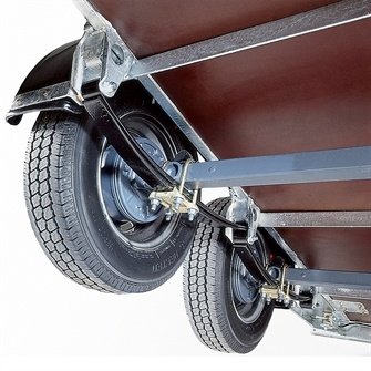 Ifor Williams GP126 Maskintrailer | Stål | 2 aksler | 3500 kg