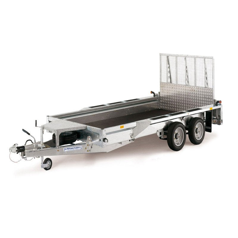Ifor Williams GX105HD Maskintrailer | Stål | 2 aksler | 3500 kg