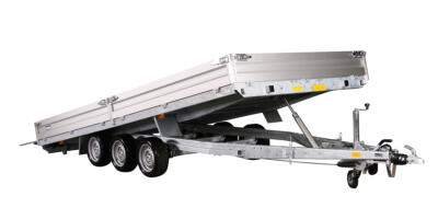 Variant 3500 U5 Uni trailer | Aluminium | Ladmål 520 x 210 x 30 cm | 3500 kg