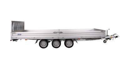 Variant 3500 U5 Uni trailer | Aluminium | Ladmål 520 x 210 x 30 cm | 3500 kg