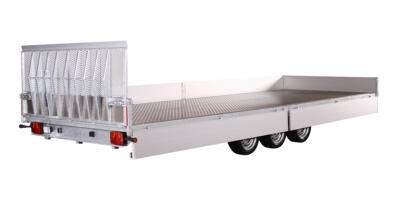 Variant 3500 U6 Uni trailer | Aluminium | Ladmål 620 x 210 x 30 cm | 3500 kg