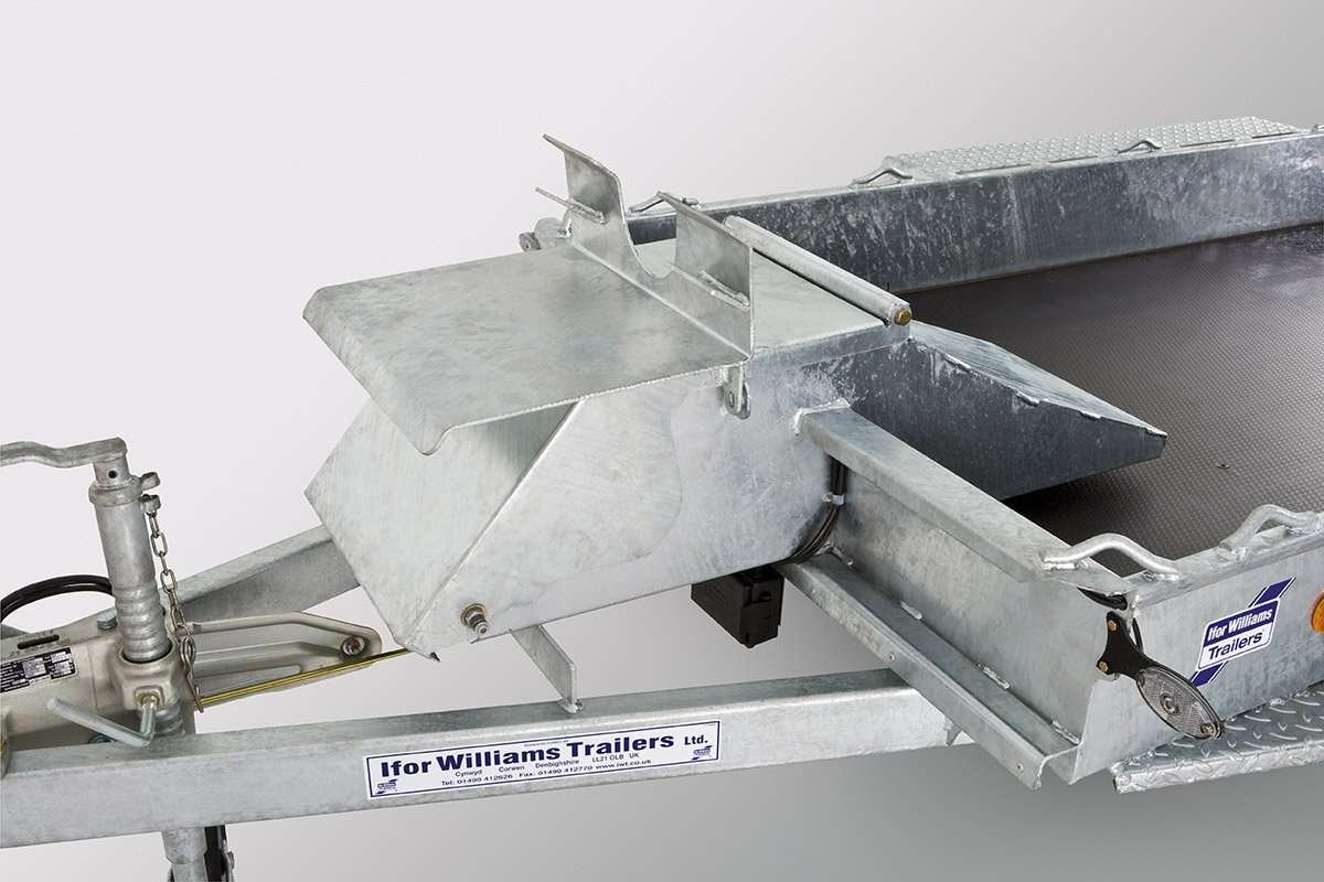 Ifor Williams GH94BT Maskintrailer | Ladmål 279 x 131 x 23 cm | 2700 kg