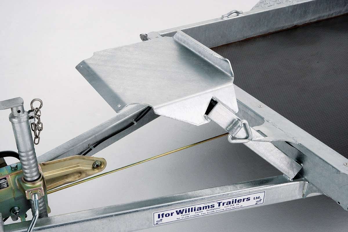 Ifor Williams GH64 Maskintrailer | Ladmål 188 x 123 x 16 cm | 1 aksler, 10" hjul | 1500 kg