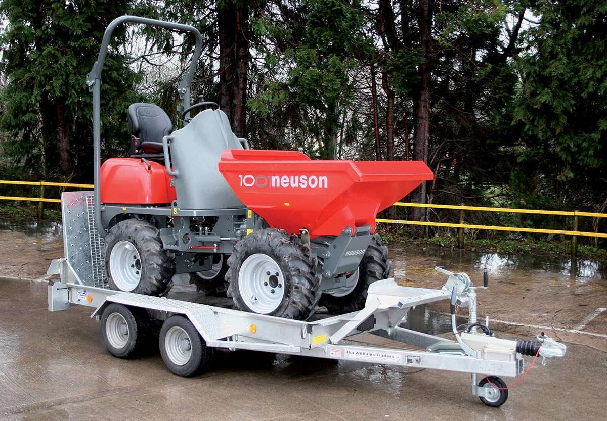 Ifor Williams GH94BT Maskintrailer | Ladmål 279 x 131 x 23 cm | 2700 kg