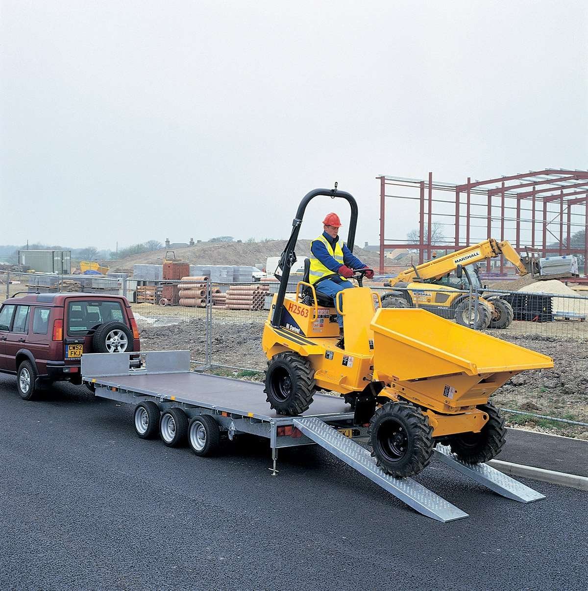 Ifor Williams LT106 Ladtrailer | 2 aksler, 13" hjul | Maskin- og autotrailere | 2000 kg