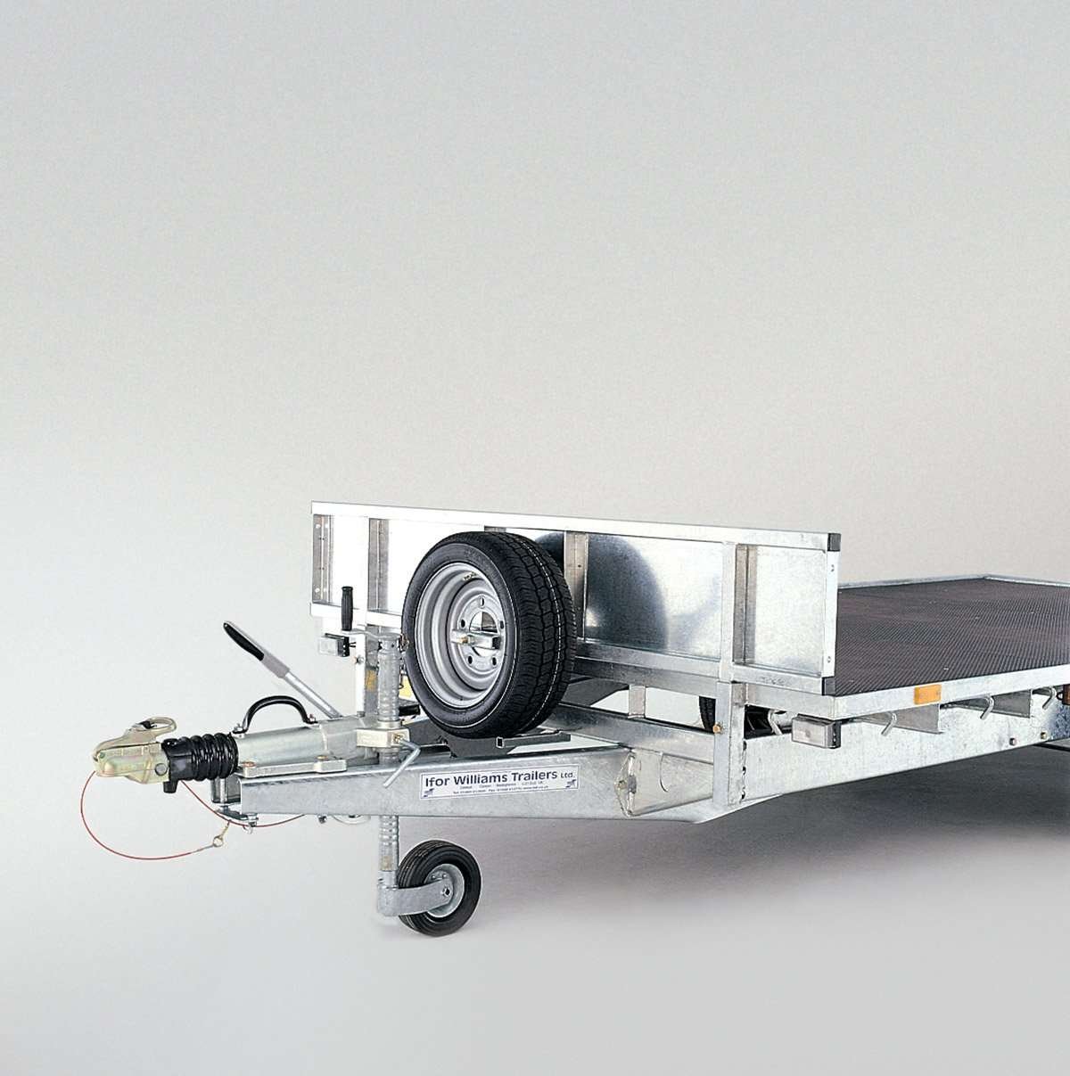 Ifor Williams LT125 Ladtrailer | 2 aksler, 13" hjul | Maskin- og autotrailere | 2000 kg