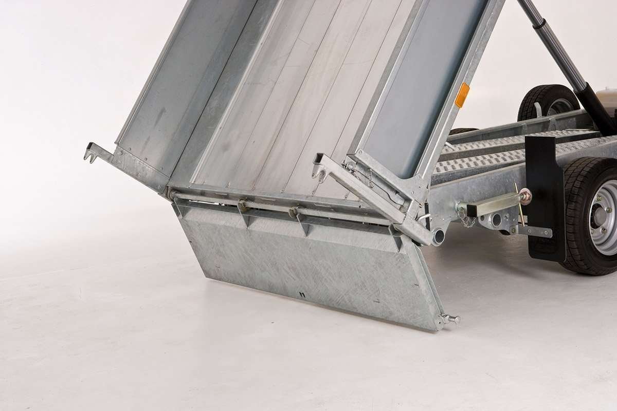 Ifor Williams TT3017 Tiptrailer | Ladmål 301 x 162 x 35 cm | 2 aksler, 12" hjul | 3500 kg