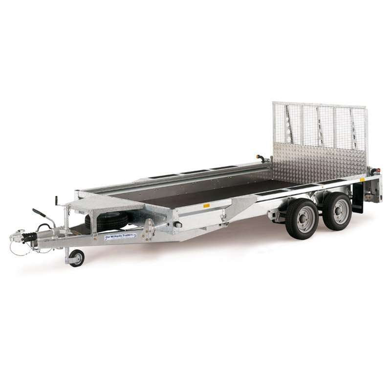 Ifor Williams LT85 Ladtrailer | 2 aksler, 13" hjul | Maskin- og autotrailere | 2000 kg
