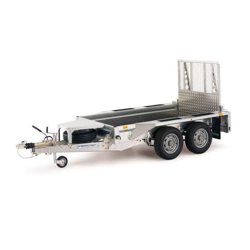 Ifor Williams GX84 Maskintrailer | Ladmål 245 x 127 x 265 cm | 2700 kg