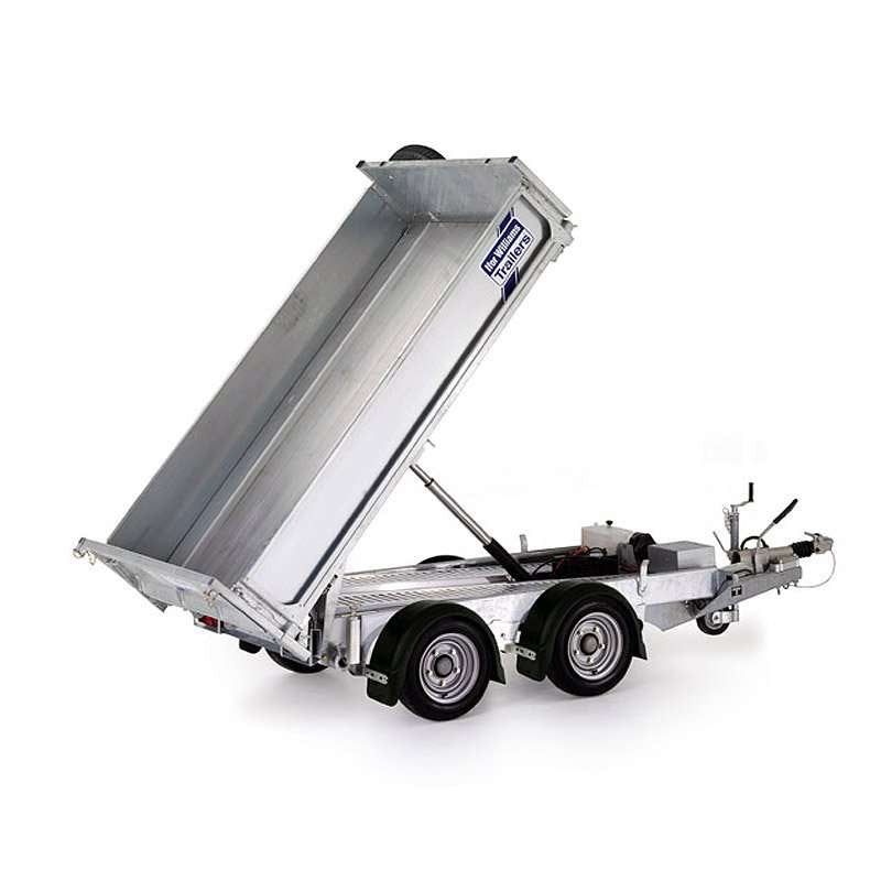 Ifor Williams TT3017 Tiptrailer | Ladmål 301 x 162 x 35 cm | 2 aksler, 12" hjul | 3500 kg