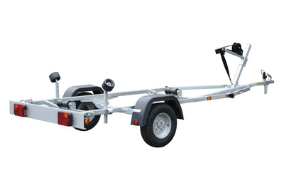 Variant OCEAN 451 Bådtrailer | Ladmål 502 x 150 x 119 cm | 1 aksler, 10" hjul | 450 kg