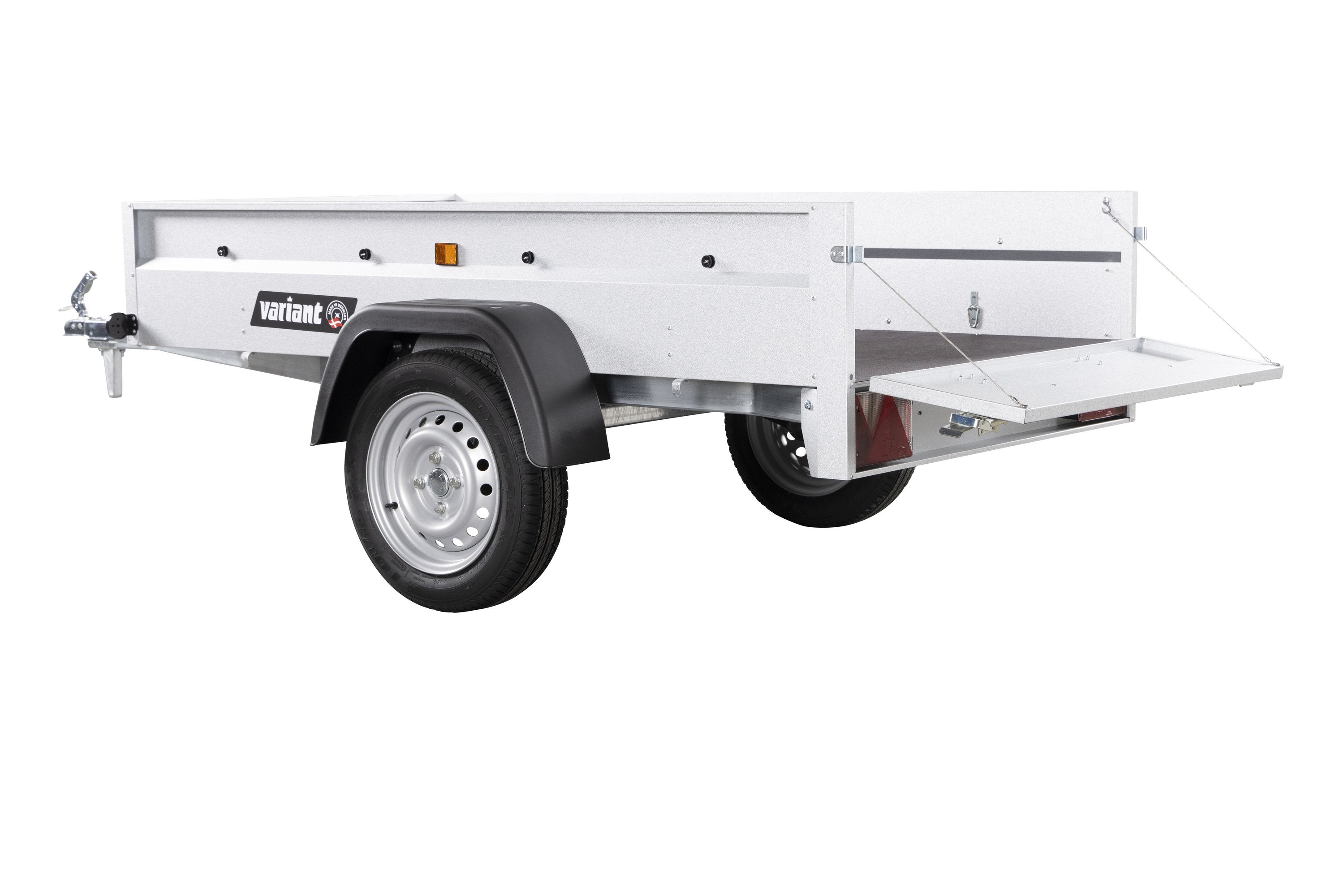 Variant 511 S1 Basic HobbyTrailer | Stål | Ladmål 195 x 105 x 32 cm | 500 kg