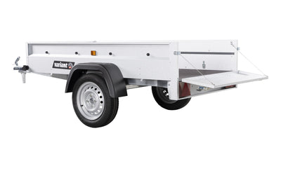 Variant 511 S1 Basic HobbyTrailer | Stål | Ladmål 195 x 105 x 32 cm | 500 kg