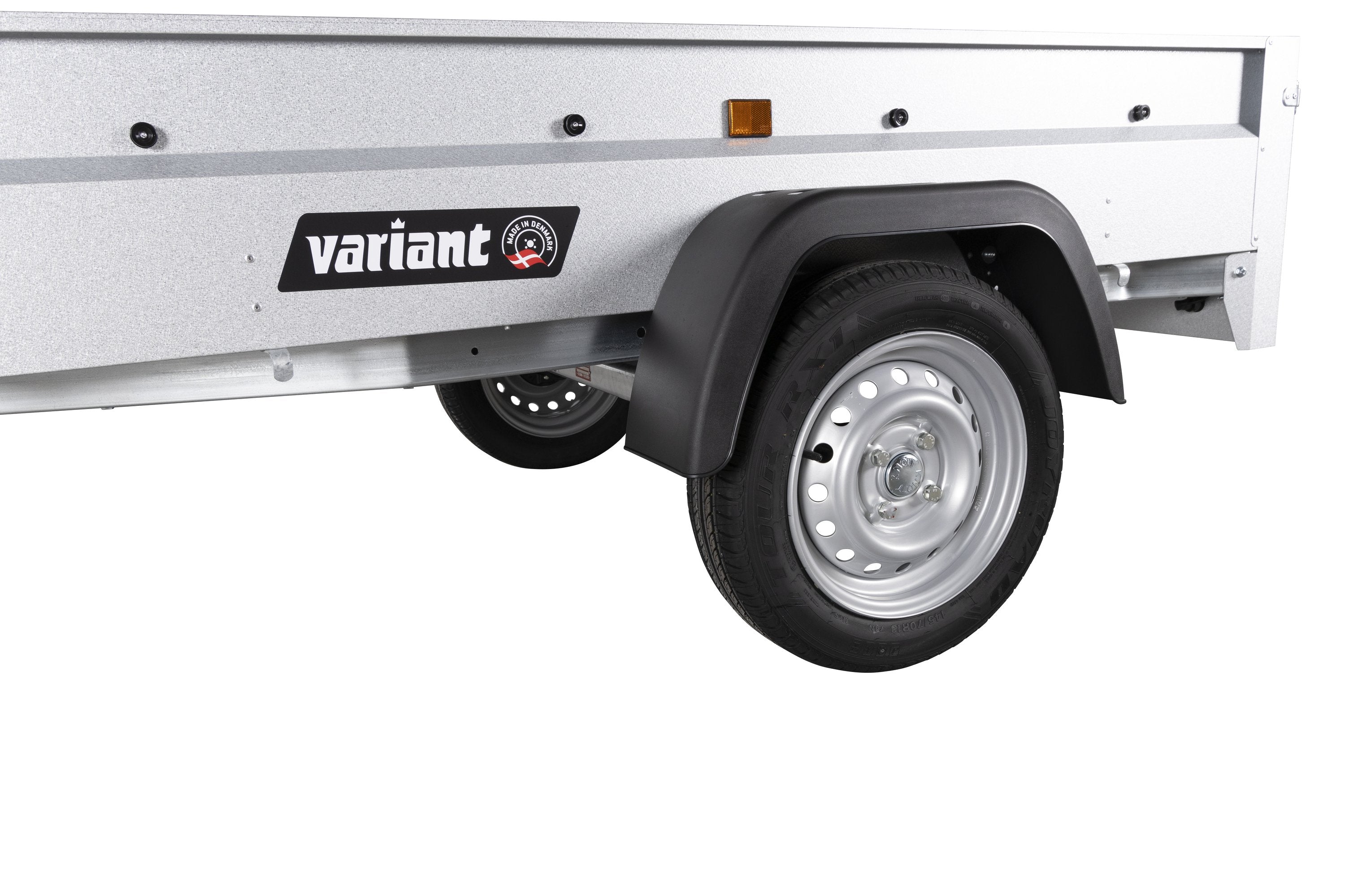 Variant 511 S1 Basic HobbyTrailer | Stål | Ladmål 195 x 105 x 32 cm | 500 kg