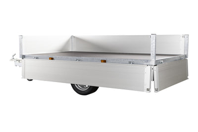 Variant 715 P2 Trailer | Aluminium | Ladmål 254 x 144 x 35 cm | 750 kg