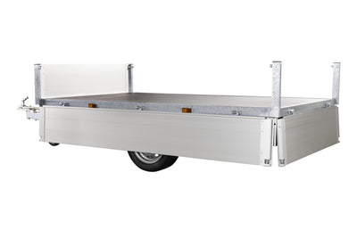 Variant 715 P2 Trailer | Aluminium | Ladmål 254 x 144 x 35 cm | 750 kg