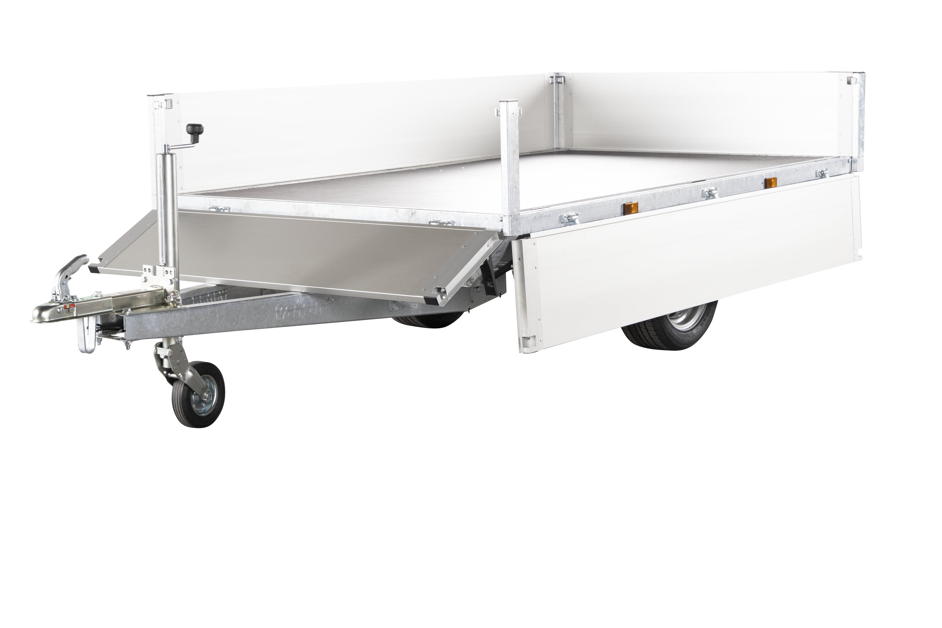 Variant 715 P2-2 Trailer | Aluminium | Ladmål 254 x 144 x 35 cm | 750 kg