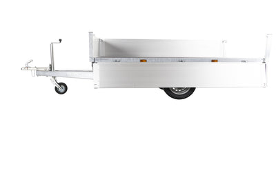 Variant 715 P2 Trailer | Aluminium | Ladmål 254 x 144 x 35 cm | 750 kg