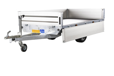 Variant 715 P2 Trailer | Aluminium | Ladmål 254 x 144 x 35 cm | 750 kg