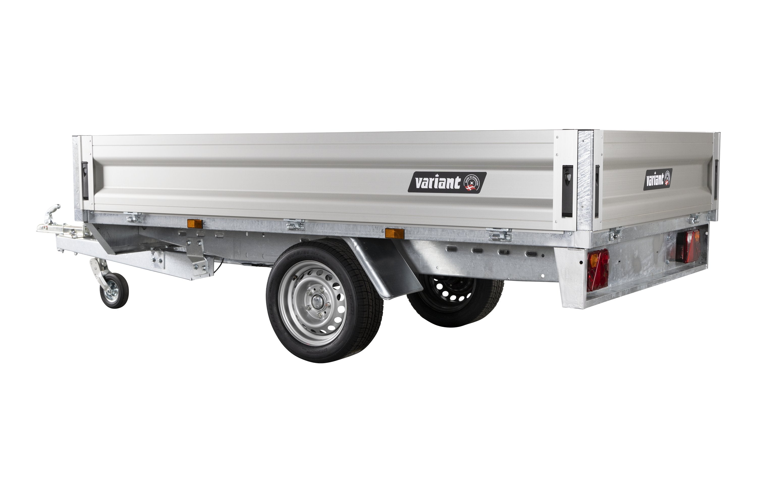 Variant 715 P2 Trailer | Aluminium | Ladmål 254 x 144 x 35 cm | 750 kg