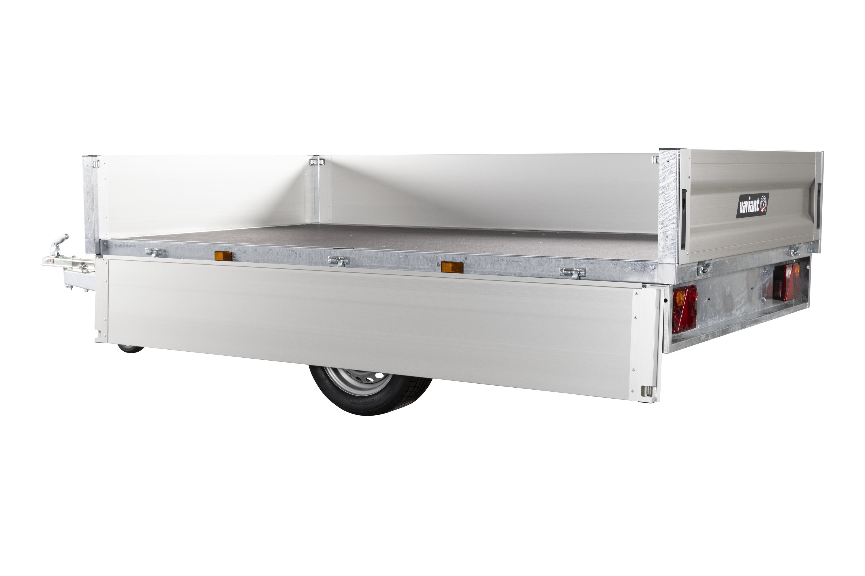Variant 715 P2 Trailer | Aluminium | Ladmål 254 x 144 x 35 cm | 750 kg