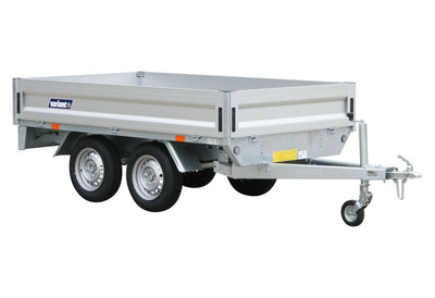 715 P2-2 | Aluminium | Ladmål 255 x 145 x 35 cm | 750 kg