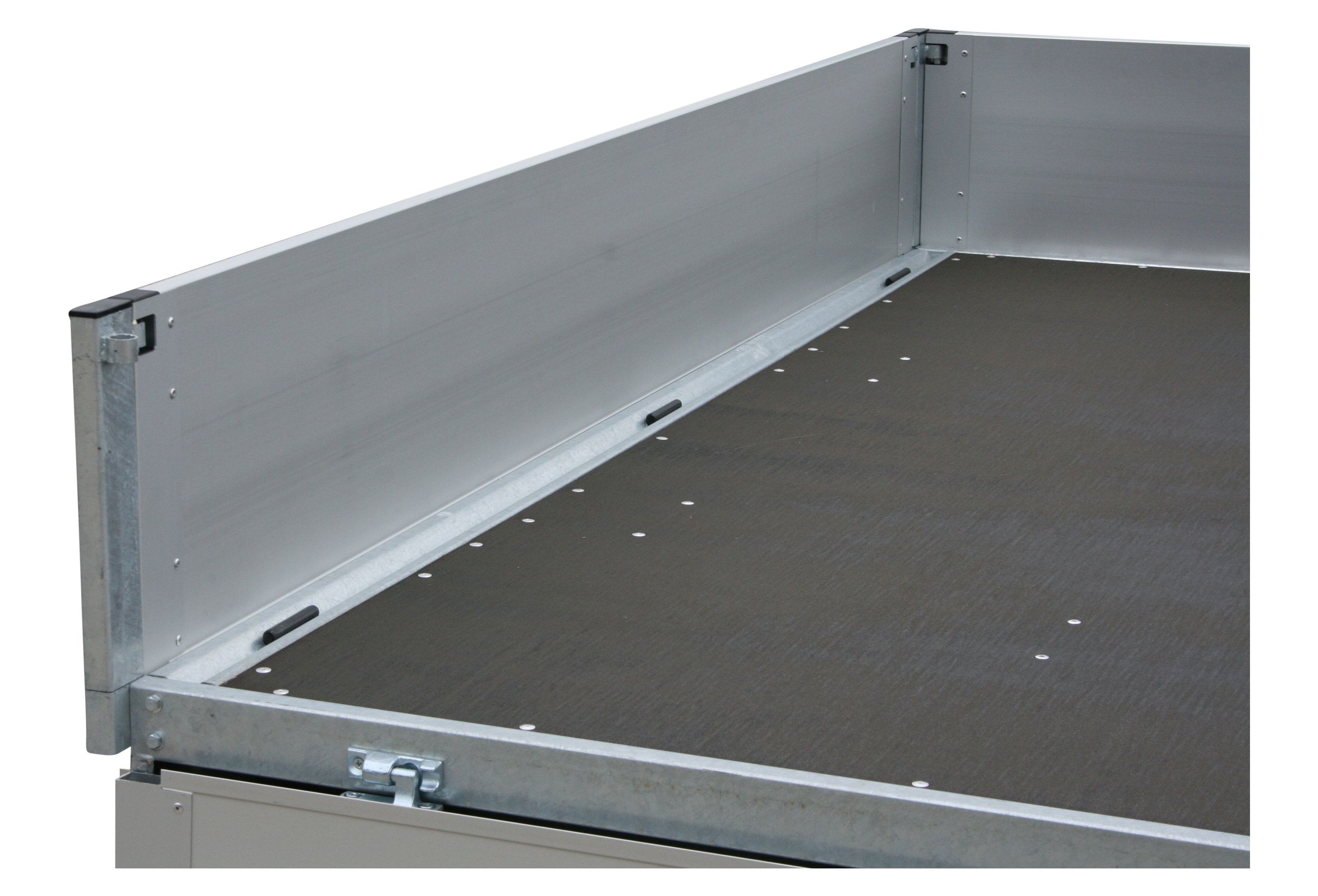 715 P2-2 | Aluminium | Ladmål 255 x 145 x 35 cm | 750 kg