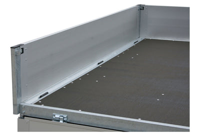 715 P2-2 | Aluminium | Ladmål 255 x 145 x 35 cm | 750 kg