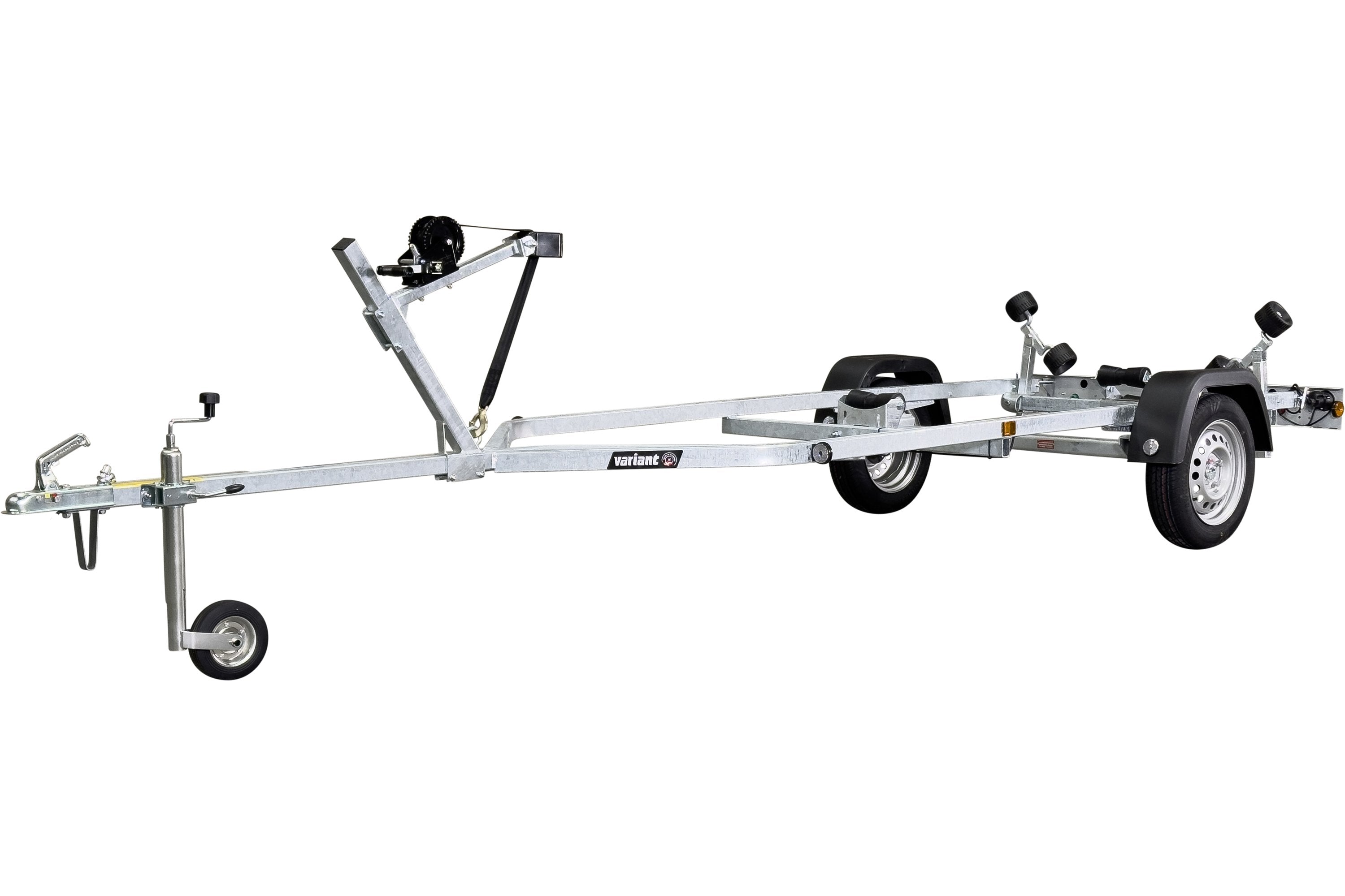 Variant OCEAN 750 Bådtrailer | Ladmål 59 x 156 x 126 cm | 1 aksler, 13" hjul | 750 kg