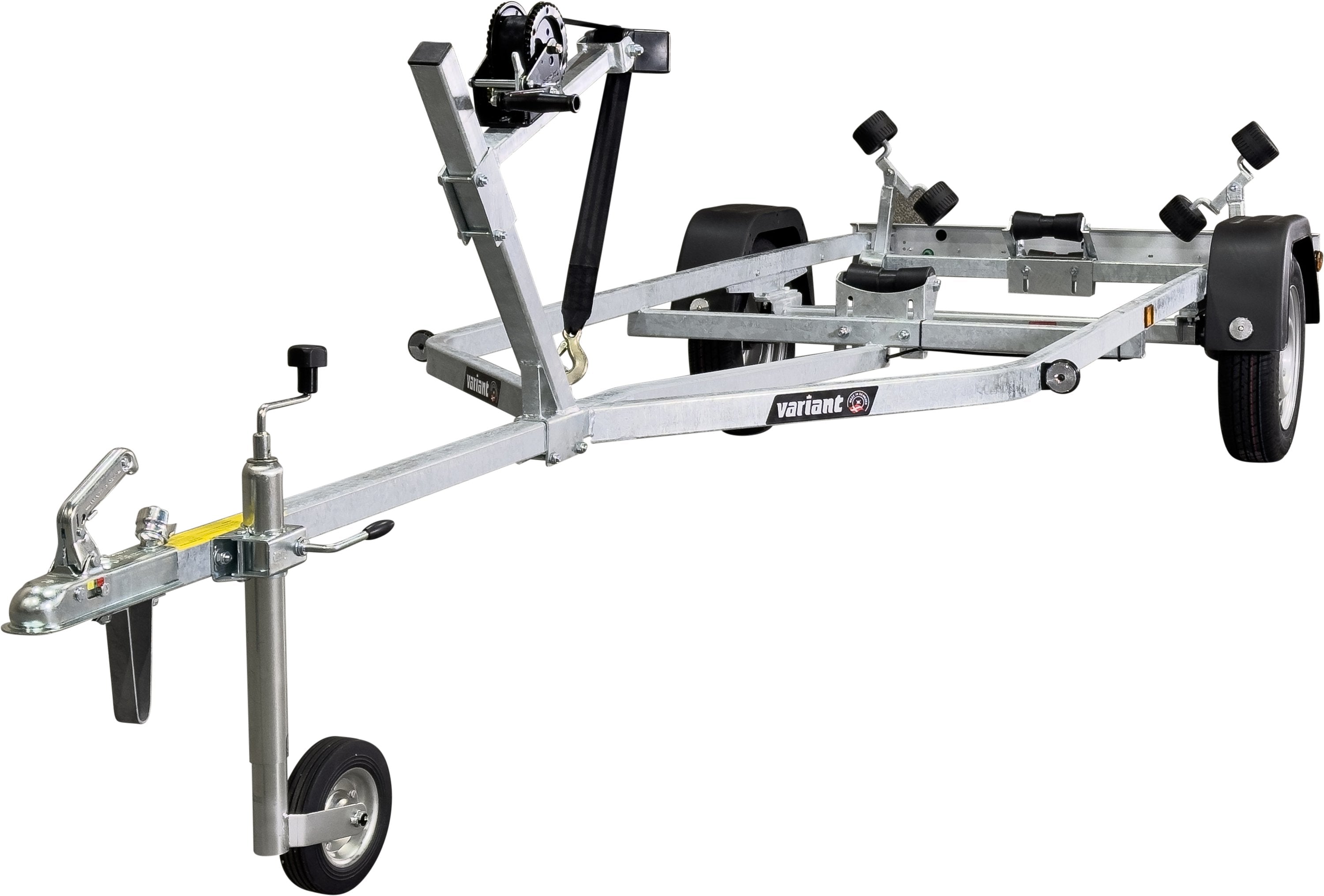 Variant OCEAN 750 Bådtrailer | Ladmål 59 x 156 x 126 cm | 1 aksler, 13" hjul | 750 kg