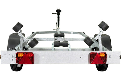 Variant OCEAN 750 Bådtrailer | Ladmål 59 x 156 x 126 cm | 1 aksler, 13" hjul | 750 kg